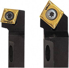Seco - Right Hand, SCSC Toolholder Compatibility, CC.. Insert Compatibility, Indexable Turning Cartridge - Screw Holding Method, 28mm OAL x 11mm OAH - Exact Tool & Supply