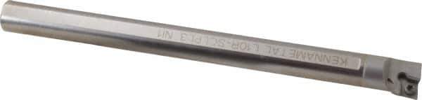Kennametal - 0.77" Min Bore Diam, 8.012" OAL, 5/8" Shank Diam, L-SCLP Indexable Boring Bar - 1.05" Max Bore Depth, CP.. Insert, Screw Holding Method - Exact Tool & Supply
