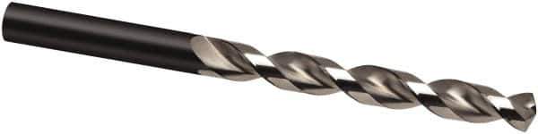 Guhring - 10.4mm 130° Cobalt Jobber Drill - Bright Finish, Right Hand Cut, Parabolic Flute, 133mm OAL, Cone Relief Point - Exact Tool & Supply