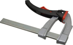 Bessey - 4" Capacity, 3" Throat Depth Bar Clamp - 260 Lb Clamping Pressure, 10" OAL - Exact Tool & Supply