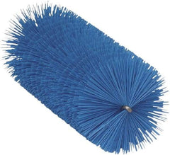 Vikan - 2.3" Diam Polyester Tube Brush - 6-1/4" OAL, 6-1/2" Head Length, Stainless Steel Handle - Exact Tool & Supply