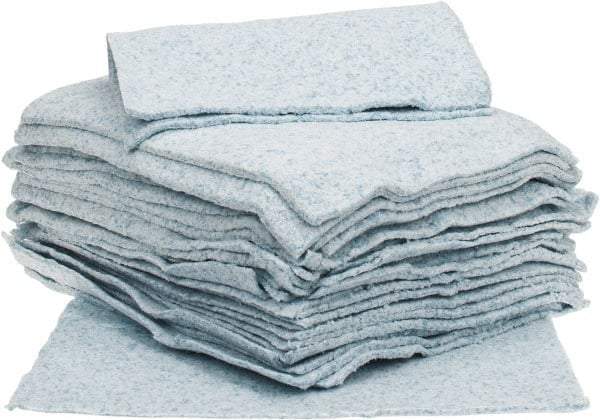 Brady SPC Sorbents - 40 Gal Capacity per Package, Universal Pad - 19" Long x 15" Wide, Gray, Polypropylene - Exact Tool & Supply
