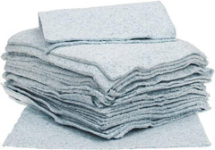 Brady SPC Sorbents - 40 Gal Capacity per Package, Universal Pad - 19" Long x 15" Wide, Gray, Polypropylene - Exact Tool & Supply