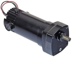 Bison Gear - 90 VDC, 19 RPM, 95.5:1 Gear Ratio, Parallel Gearmotor - 150 Torque, 1/20 hp, TENV Enclosure - Exact Tool & Supply