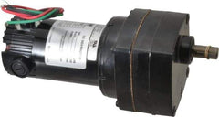 Bison Gear - 90 VDC, 10 RPM, 185.5:1 Gear Ratio, Parallel Gearmotor - 100 Torque, 1/40 hp, TENV Enclosure - Exact Tool & Supply