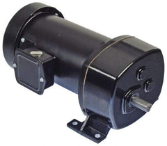 Bison Gear - 90 VDC, 144 RPM, 11.8:1 Gear Ratio, Parallel Gearmotor - 101 Torque, TENV Enclosure - Exact Tool & Supply