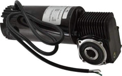 Bison Gear - 90 VDC, 90 RPM, 20.5:1 Gear Ratio, Right Angle Gearmotor - 32 Frame, 49 Torque, 1/8 hp, TENV Enclosure - Exact Tool & Supply