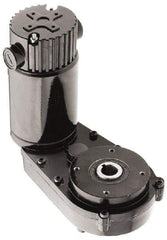 Bison Gear - 90 VDC, 21 RPM, 84.3:1 Gear Ratio, Parallel Offset Gearmotor - 26 Frame, 130 Torque, 1/20 hp, TENV Enclosure - Exact Tool & Supply