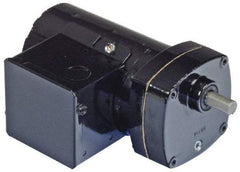 Bison Gear - 115 Volt, 33 RPM, 49.1:1 Gear Ratio, Parallel Gearmotor - 165 Torque, 1/10 hp, Open Enclosure - Exact Tool & Supply