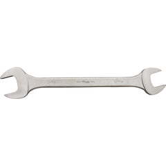 Martin Tools - Open End Wrenches; Wrench Type: Open End Wrench ; Tool Type: Dbl Open End Wrench ; Size (Inch): 11/16 x 7/8 ; Finish/Coating: Chrome ; Head Type: Open End ; Overall Length (Inch): 8-1/2 - Exact Tool & Supply