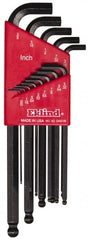 Eklind - 13 Piece L-Key Ball End Hex Key Set - Exact Tool & Supply