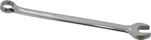 Proto - 5/8" 12 Point Combination Wrench - 15° Offset Angle, 9-13/32" OAL, Steel, Chrome Finish - Exact Tool & Supply