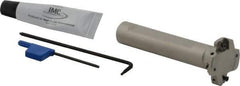 Iscar - Shank Connection, 1/4" Cutting Width, 5/16" Depth of Cut, 1-1/4" Cutter Diam, 4 Tooth Indexable Slotting Cutter - 5/8" Shank Diam, ETS-LN08 Toolholder, LNET Insert, Right Hand Cutting Direction - Exact Tool & Supply