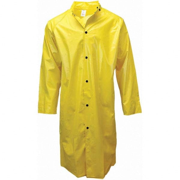 Neese - Size M Yellow Rain & Flame Resistant/Retardant Coat - Exact Tool & Supply