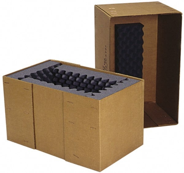 Ability One - Boxes & Crush-Proof Mailers; Type: Telescoping Box ; Width (Inch): 14 ; Length (Inch): 24 ; Height (Inch): 14 - Exact Tool & Supply