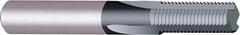 Vargus - 1-8 Thread, 5/8" Shank Diam, TiAlN Coating, Solid Carbide Straight Flute Thread Mill - 5 Flutes, 3.622" OAL, 1" Min Noml Diameter - Exact Tool & Supply