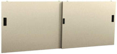 Value Collection - Steel Workbench & Workstation Sliding Door Kit - 28-7/8" High, Use with 72" Cabinet Bench - Exact Tool & Supply