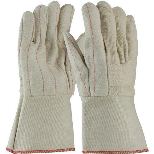 ‎94-932G Terry Seamless Knits - 32 oz. - Three Layers - Premium Grade Grade - Starched GT - Burlap - Men's - Exact Tool & Supply