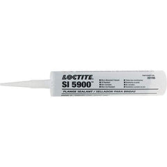Loctite - 300 mL Cartridge Black Silicone Sealant - 5900 300ML EN LOCTITE RTV FLX FLNGESLNT - Exact Tool & Supply