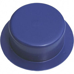 Made in USA - Flame Retardent ABS Housing Plastic Bearing Flange Mount - 3.7" Wide x 3.825" Outside Diam - Exact Tool & Supply