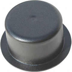 Made in USA - Flame Retardent ABS Housing Plastic Bearing Flange Mount - 3.7" Wide x 3.8875" Outside Diam - Exact Tool & Supply