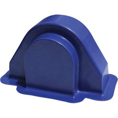 Made in USA - Flame Retardent ABS Housing Plastic Bearing Flange Mount - 3-1/8" Wide x 3-1/4" Outside Diam - Exact Tool & Supply