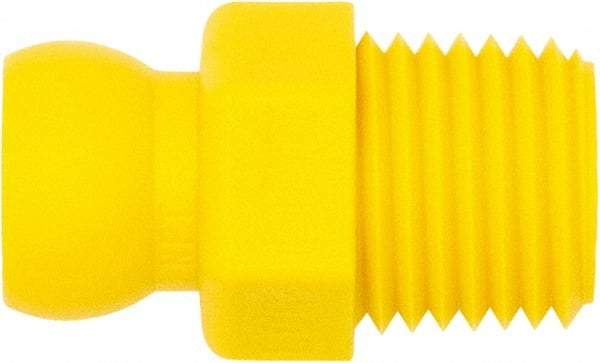 Loc-Line - 1/4" Hose ID, Male to Female Coolant Hose Connector - 1/4" NPT, For Loc-Line Modular Hose Systems - Exact Tool & Supply