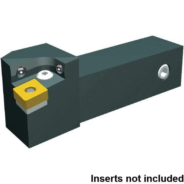 Kennametal - PCLN, Left Hand Cut, 95° Lead Angle, 20mm Shank Height x 20mm Shank Width, Negative Rake Indexable Turning Toolholder - 97mm OAL, CNMA 1204.. Insert Compatibility, Series Kenlever - Exact Tool & Supply
