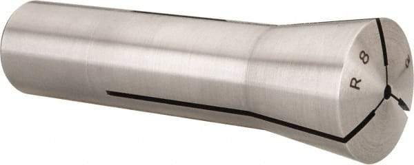 Lyndex - 3mm Steel R8 Collet - 7/16-20 Drawbar Thread, 0.0007 Inch TIR - Exact Tool & Supply