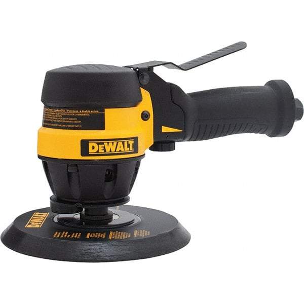 DeWALT - Air Orbital Sanders Sander Type: Dual Action Pad Shape: Round - Exact Tool & Supply