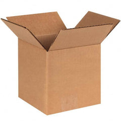 Made in USA - Pack of (25), 6" Wide x 6" Long x 6" High Moving Boxes - Exact Tool & Supply