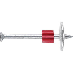 DeWALT Anchors & Fasteners - Powder Actuated Pins & Threaded Studs Type: Drive Pin w/ Washer Shank Length (Inch): 7/8 - Exact Tool & Supply