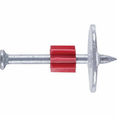 DeWALT Anchors & Fasteners - Powder Actuated Pins & Threaded Studs Type: Drive Pin w/ Washer Shank Length (Inch): 2 - Exact Tool & Supply