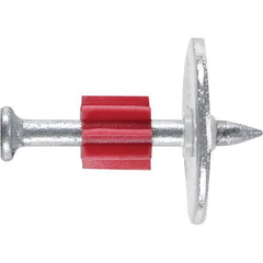 DeWALT Anchors & Fasteners - Powder Actuated Pins & Threaded Studs Type: Drive Pin w/ Washer Shank Length (Inch): 1-1/4 - Exact Tool & Supply