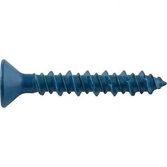 DeWALT Anchors & Fasteners - 3/16" Diam, 1-1/4 Overall Length, Phillips Drive Concrete Screw & Masonry Fastener - Exact Tool & Supply