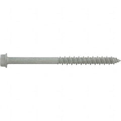 DeWALT Anchors & Fasteners - 1/4" Diam, 3-3/4 Length Under Head, Hex Drive Concrete Screw & Masonry Fastener - Exact Tool & Supply
