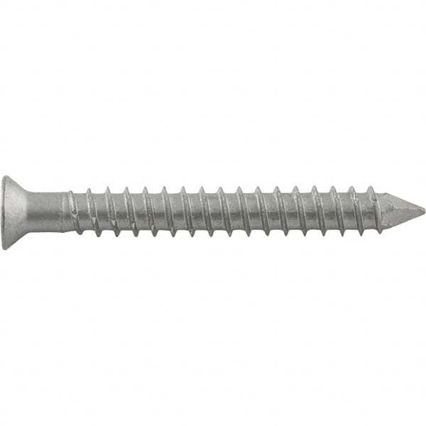 DeWALT Anchors & Fasteners - #14" Diam, 2-3/4 Overall Length, Phillips Drive Concrete Screw & Masonry Fastener - Exact Tool & Supply