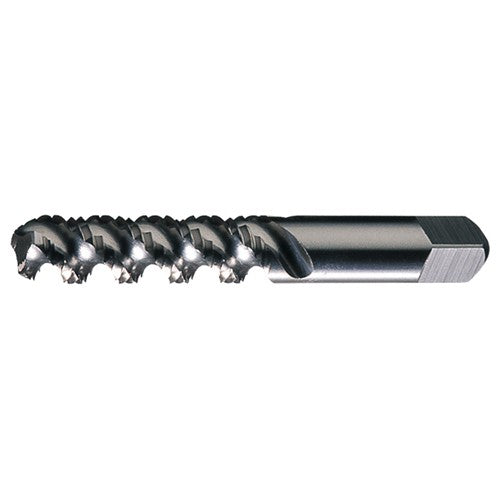 ‎1/2-20 UNF 3 Flute H3 HSS High Helix Bottoming Chamfer General Purpose High-Spiral Tap- Bright - Exact Tool & Supply