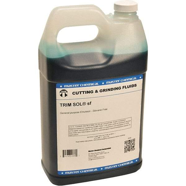 Master Fluid Solutions - 1 Gal Jug Cutting & Grinding Fluid - Liquid - Exact Tool & Supply