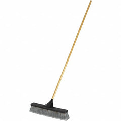 Rubbermaid - 18" Combo Duty Polyethylene Push Broom - Exact Tool & Supply