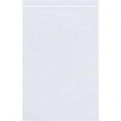Value Collection - Pack of (500), 10 x 24" 2 mil Reclosable Poly Bags - Exact Tool & Supply