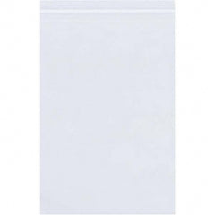 Value Collection - Pack of (500), 6 x 30" 4 mil Reclosable Poly Bags - Exact Tool & Supply