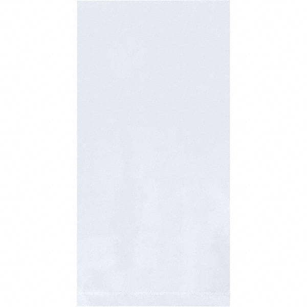 Value Collection - Pack of (1000), 8 x 10" 1-1/2 mil Flat Poly Bags - Exact Tool & Supply