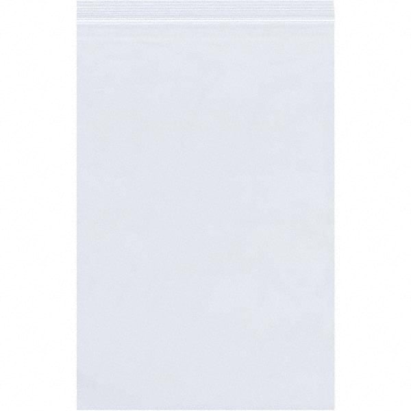 Value Collection - Pack of (500), 8 x 30" 4 mil Reclosable Poly Bags - Exact Tool & Supply