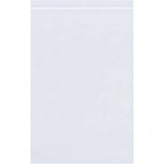 Value Collection - Pack of (500), 8 x 30" 4 mil Reclosable Poly Bags - Exact Tool & Supply