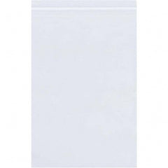 Value Collection - Pack of (1000), 4 x 8" 2 mil Reclosable Poly Bags - Exact Tool & Supply