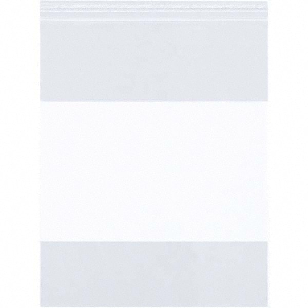 Value Collection - Pack of (1000), 7 x 8" 4 mil Reclosable Poly Bags - Exact Tool & Supply