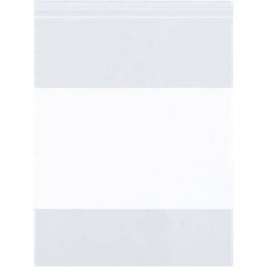Value Collection - Pack of (1000), 7 x 8" 4 mil Reclosable Poly Bags - Exact Tool & Supply