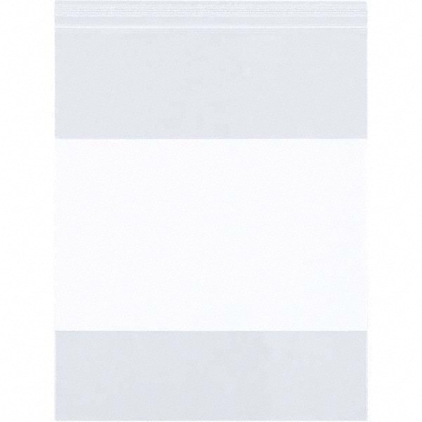 Value Collection - Pack of (1000), 10 x 15" 4 mil Reclosable Poly Bags - Exact Tool & Supply