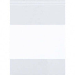 Value Collection - Pack of (1000), 10 x 15" 4 mil Reclosable Poly Bags - Exact Tool & Supply